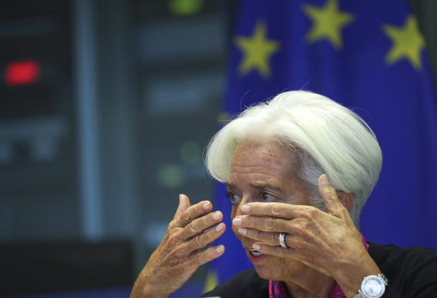 Christine Lagarde n'en croit pas ses yeux