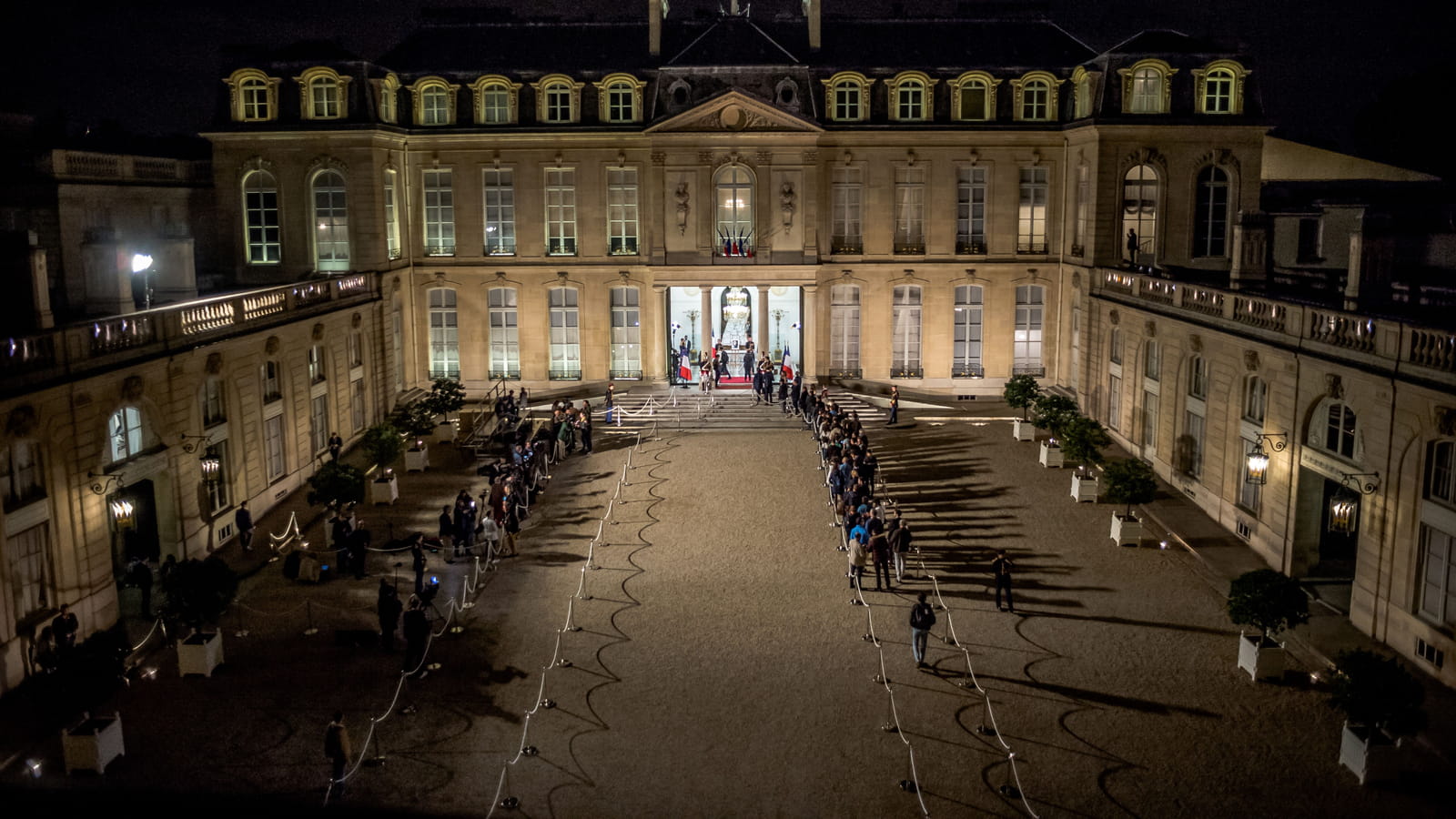 Elysée endeuillé 