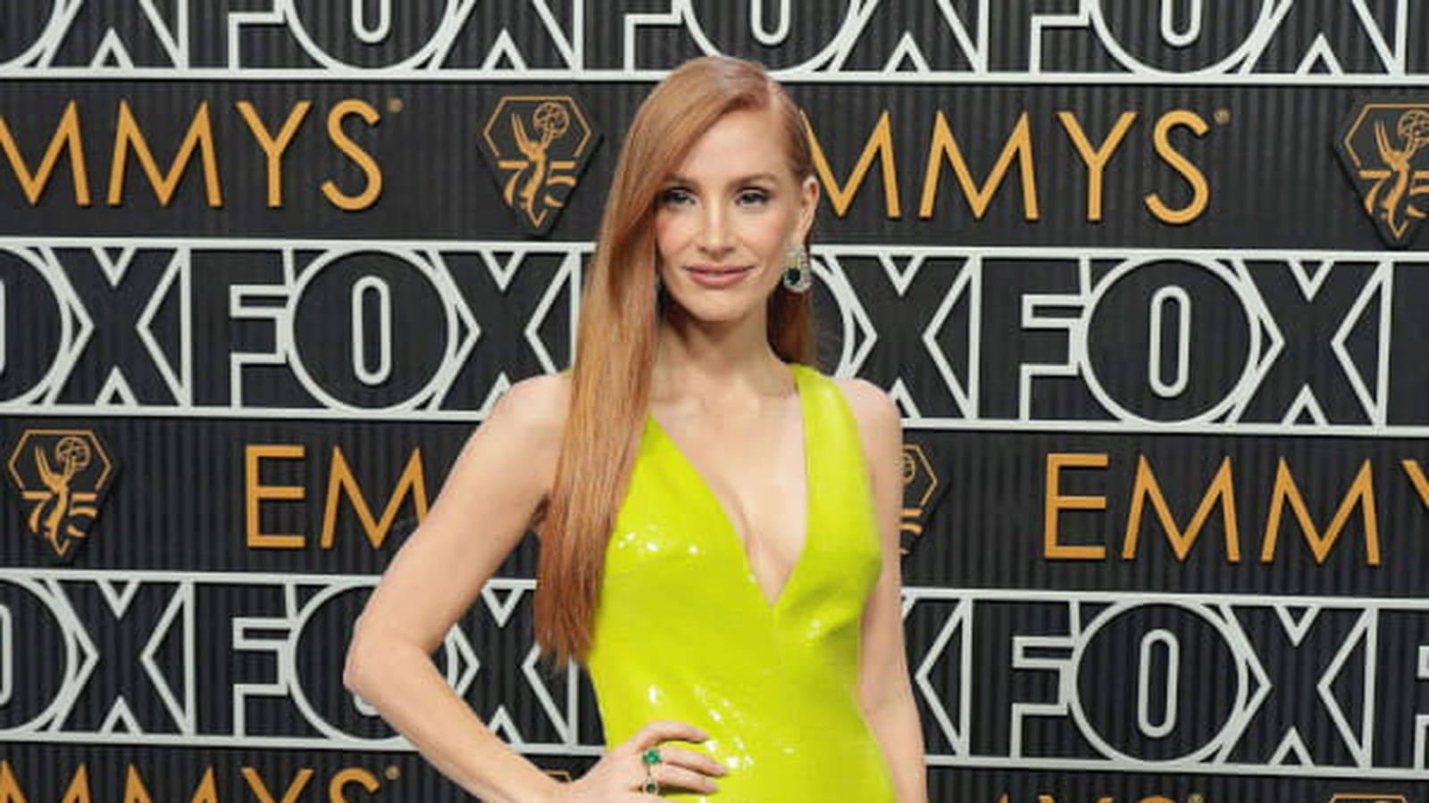 Jessica Chastain le 15 janvier 2024