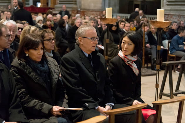 La Maire de Paris Anne Hidalgo et la ministre de la Culture Fleur Pellerin