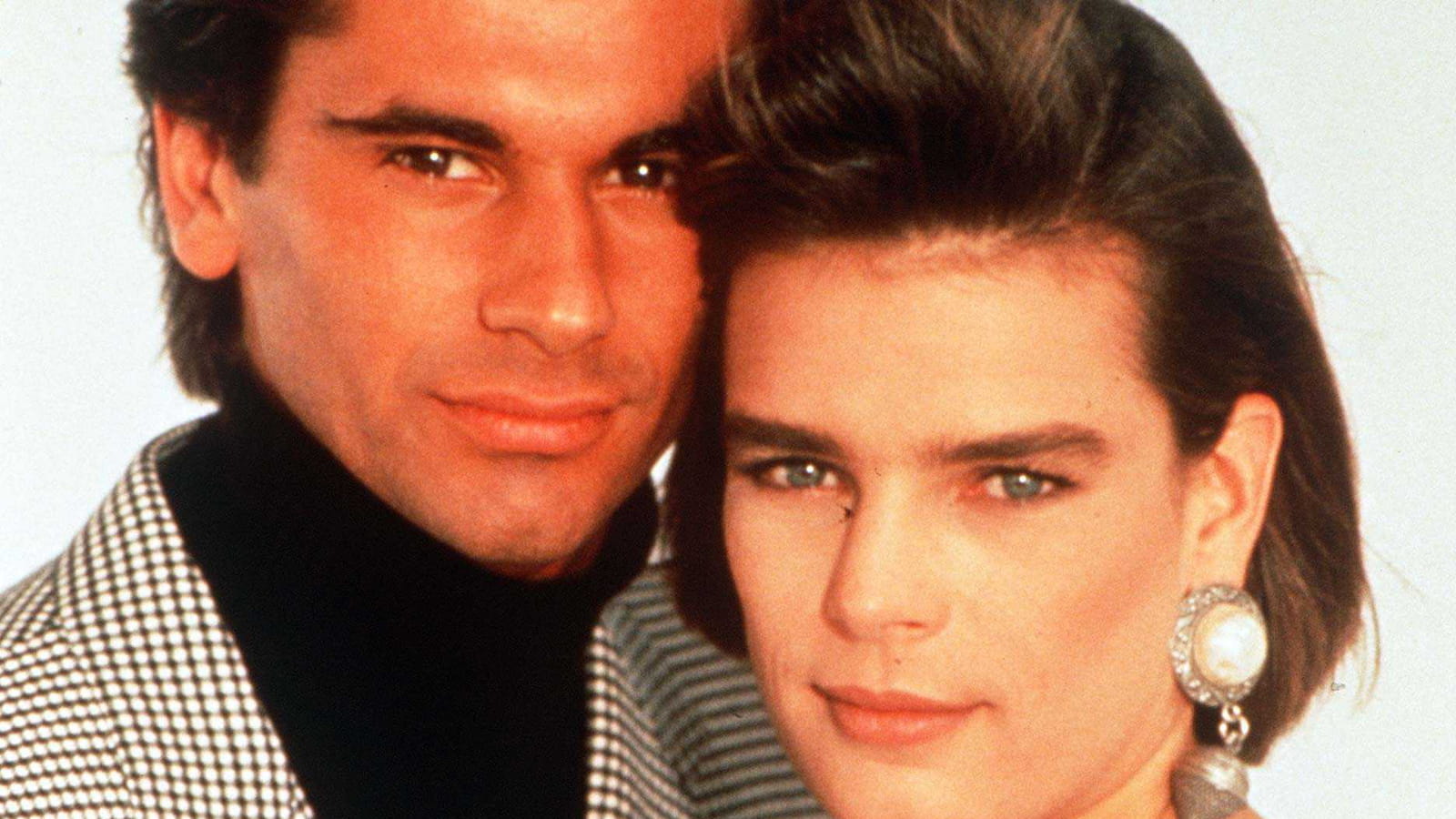 Avec son fiancé Jean-Yves Le Fur