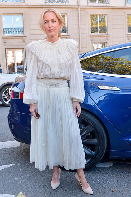 Gillian Anderson au d&eacute;fil&eacute; Chlo&eacute;