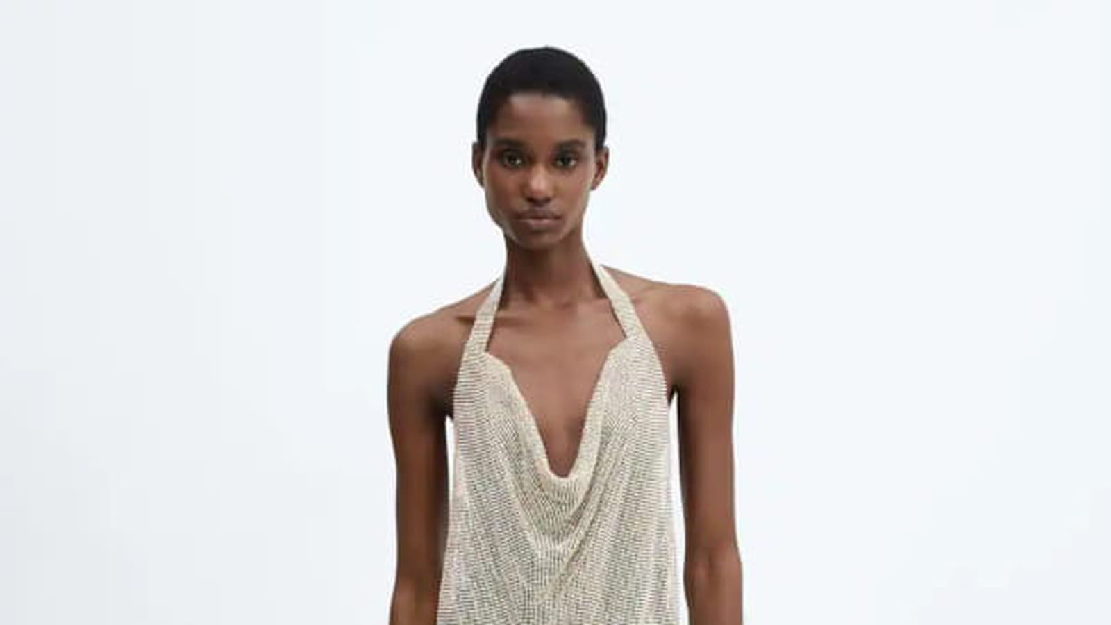 Robe à cristaux Mango 