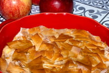 Croustade aux pommes à la pâte filo : Etape 1