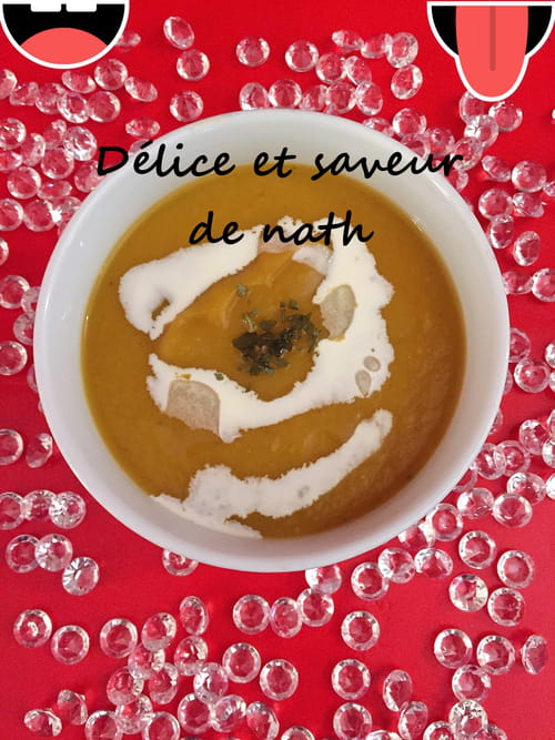 Velouté courge et châtaigne