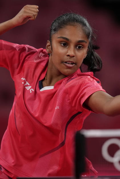 La pongiste Prithika Pavade