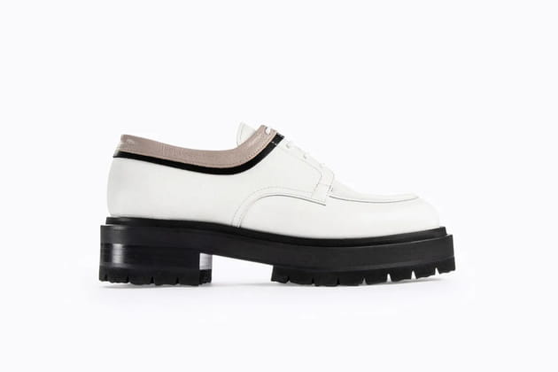 Derbies &agrave; semelles crant&eacute;es