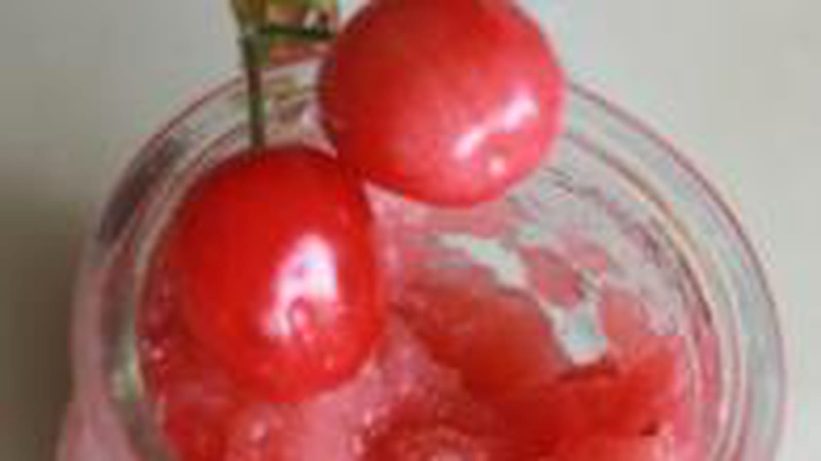 Compote pomme-cerise vanillée
