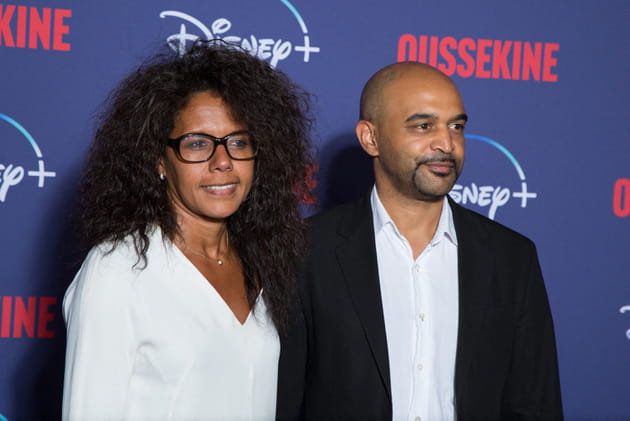 Audrey Pulvar et Dominique Sopo, &agrave; l'avant-premi&egrave;re de "Oussekine" au Grand Rex, le 9&nbsp;mai