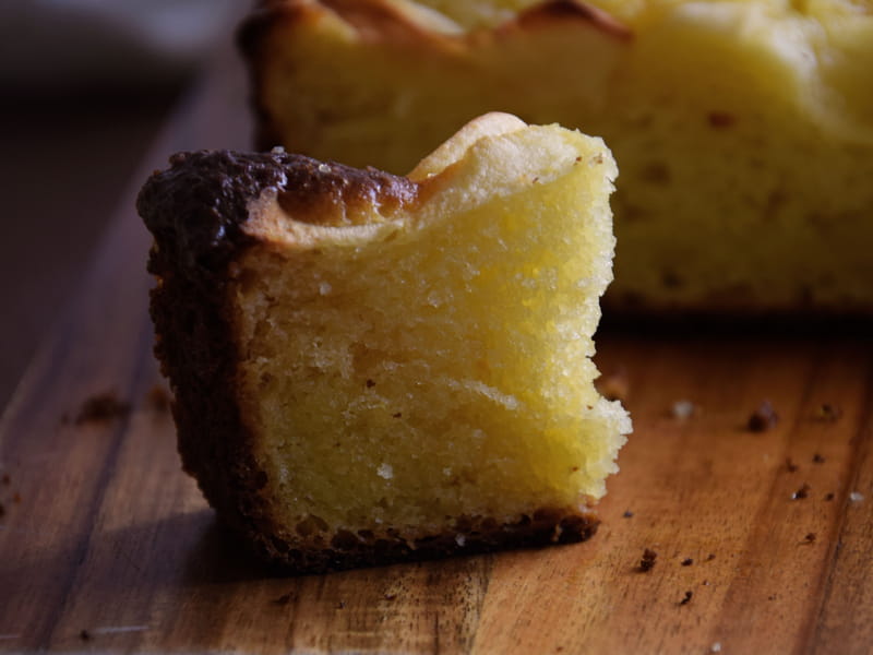 Recette De Gateau Aux Pommes Et A La Creme D Amande