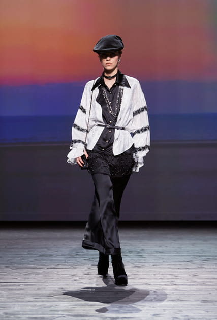 Look 72&nbsp;du d&eacute;fil&eacute; Chanel automne-hiver 2024-2025