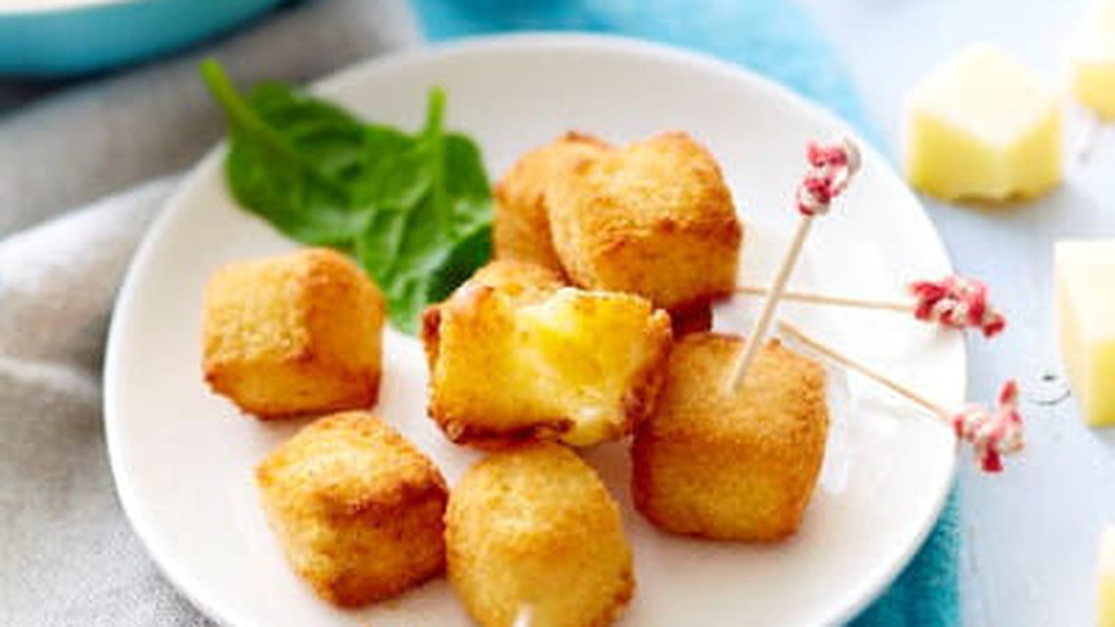 Cromesquis d'Emmentaler AOP Suisse, Houmous au cumin