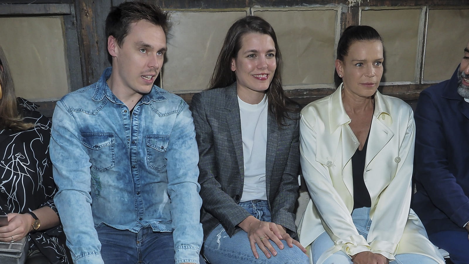 Louis Ducruet, Charlotte Casiraghi et Stéphanie de Monaco