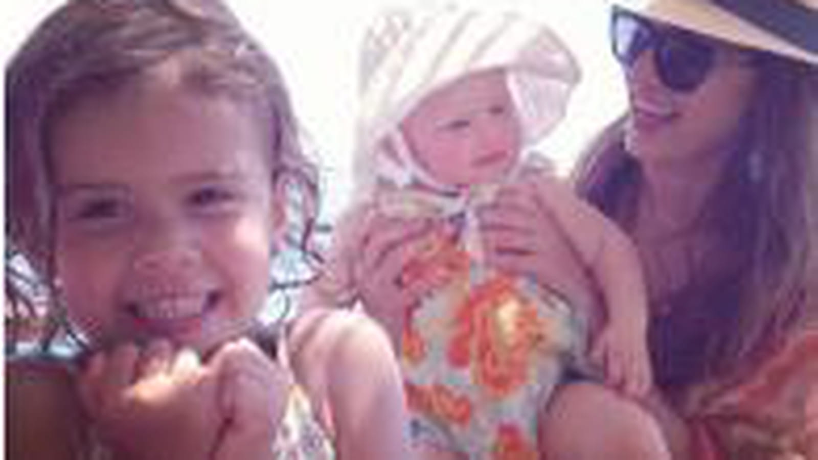 Jessica Alba et ses filles