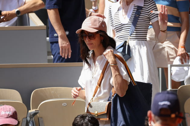 Nolwenn Leroy &eacute;tait sous le soleil de Roland-Garros