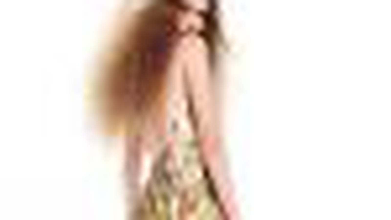 Robe longue imprimée
