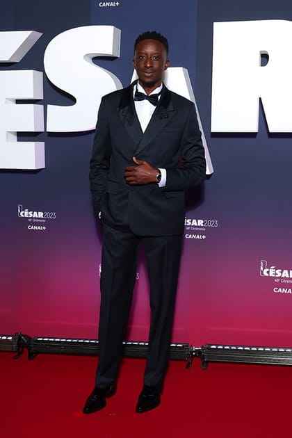 Ahmed Sylla en costume Fendi