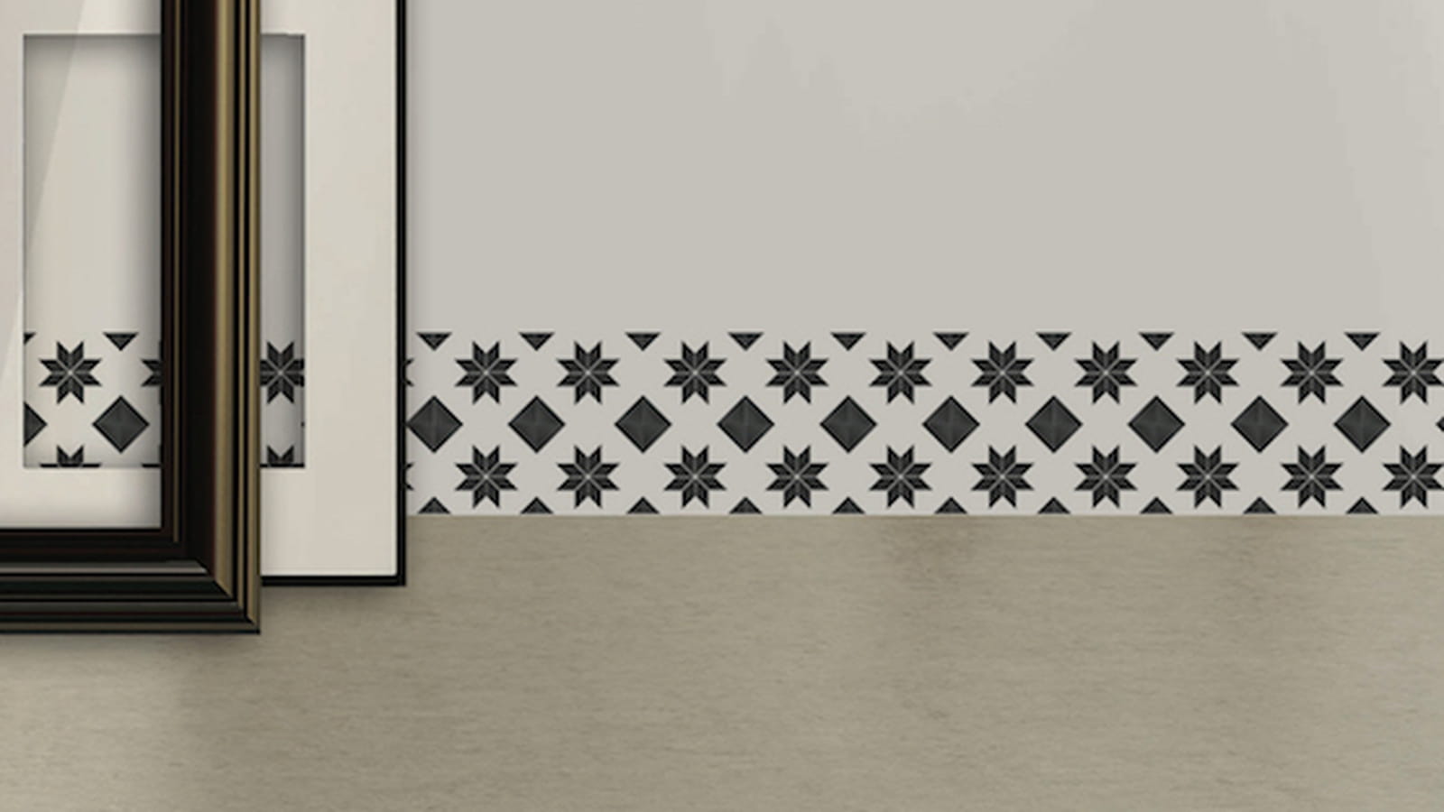 Plinthe carreaux de ciment