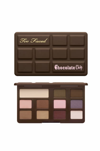 La palette Matte Chocolate Chip de Too Faced