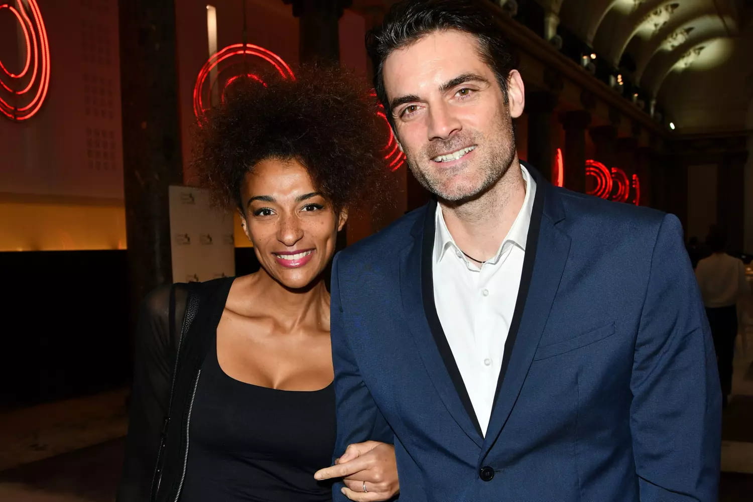 Gil Alma et son &eacute;pouse Aminata