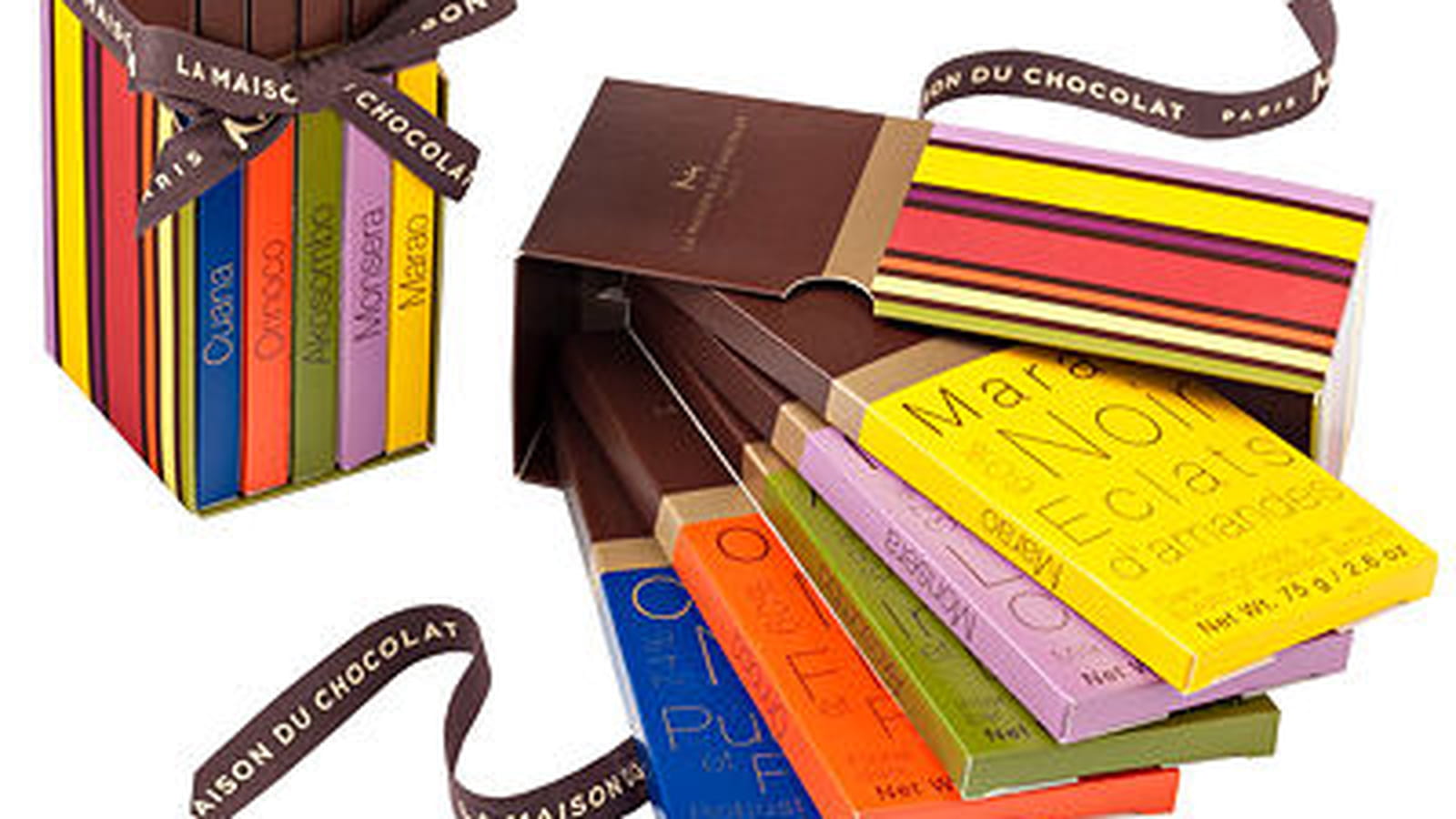 Tablettes de chocolat noir La Maison du Chocolat