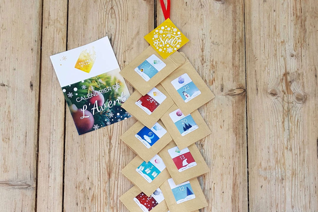 Le calendrier de l'Avent Colors of Tea
