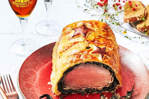 Filet de boeuf en croute aux trompettes de la mort