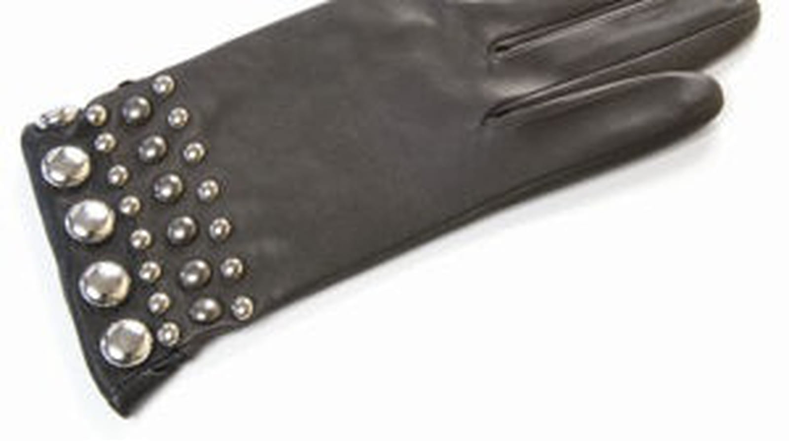 Gants cloutés en cuir de Glove Story