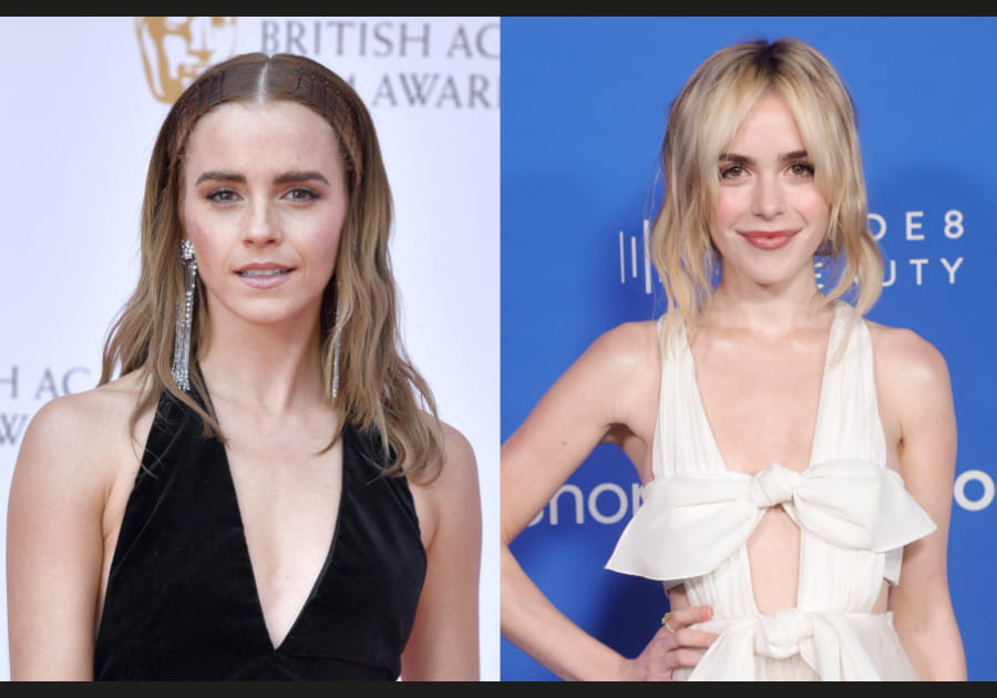 Emma Watson et Kierman Shipka