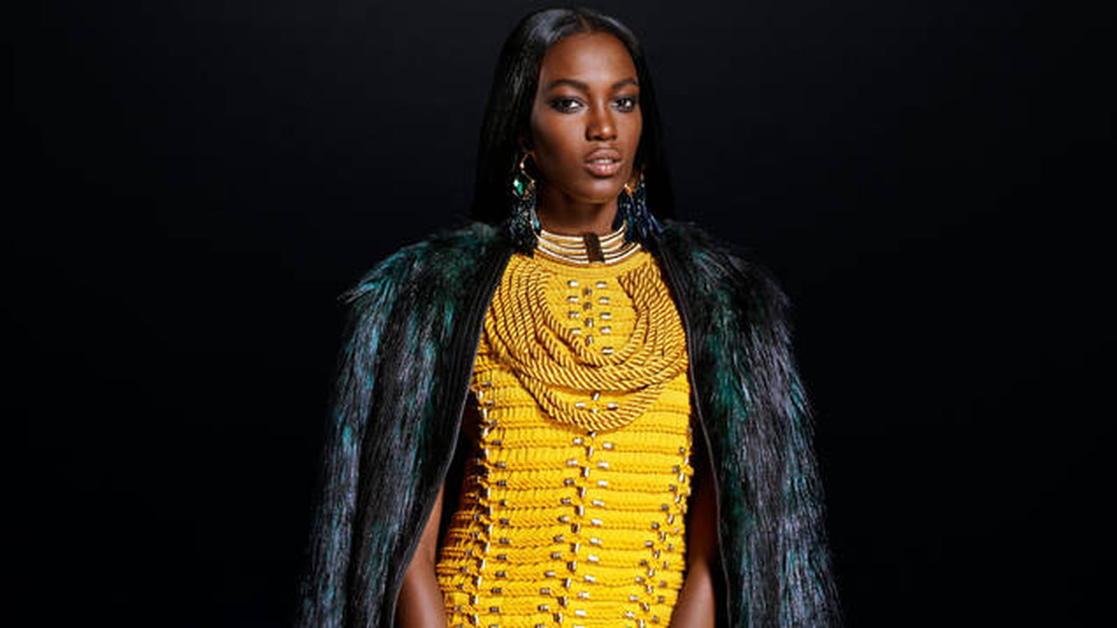 Look H&M X Balmain n°19