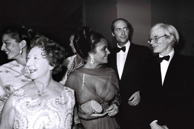 A l'avant-première de "The Driver's Seat" à Monte Carlo, 1974