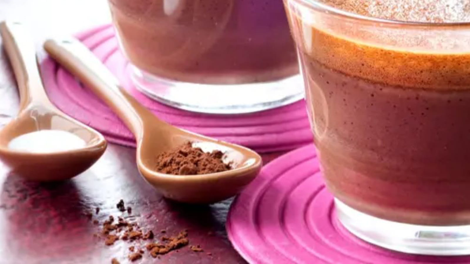 Petits pots de crème à l’ancienne, chocolat et lait de coco