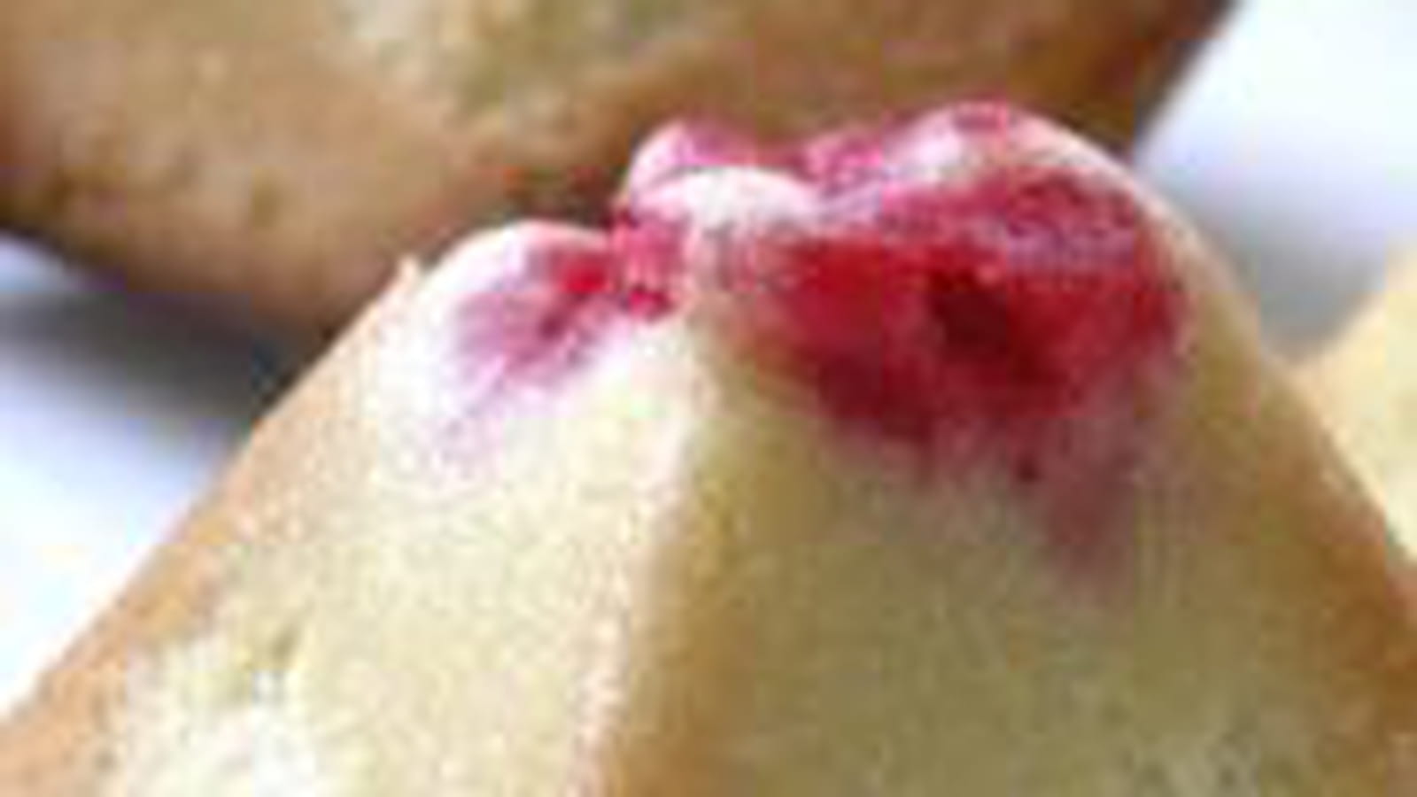 Volcans moelleux à la framboise
