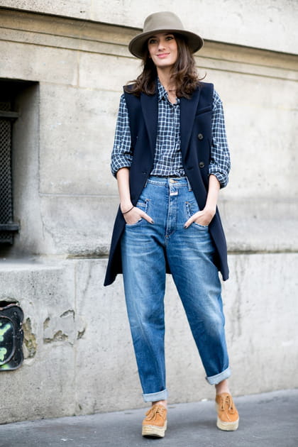 Street style &agrave; Paris : la d&eacute;gaine boyish