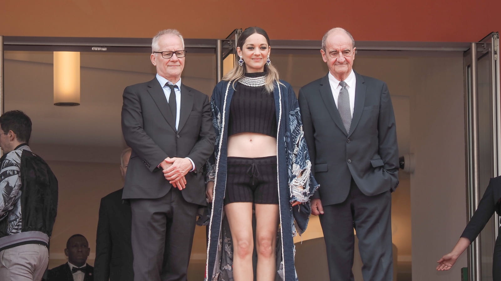 Thierry Frémaux, Marion Cotillard, Pierre Lescure