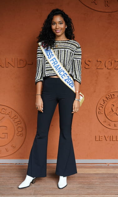 TOP&nbsp;: Miss France 2020&nbsp;Cl&eacute;mence Botino en look 80's