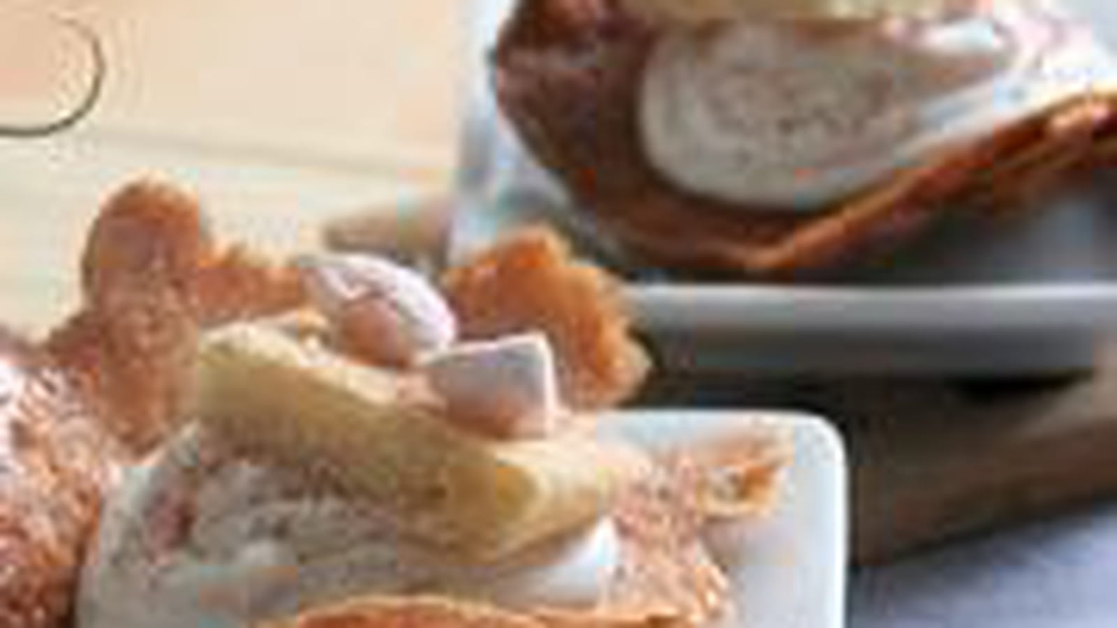 Tuiles à la mousse de guimauve