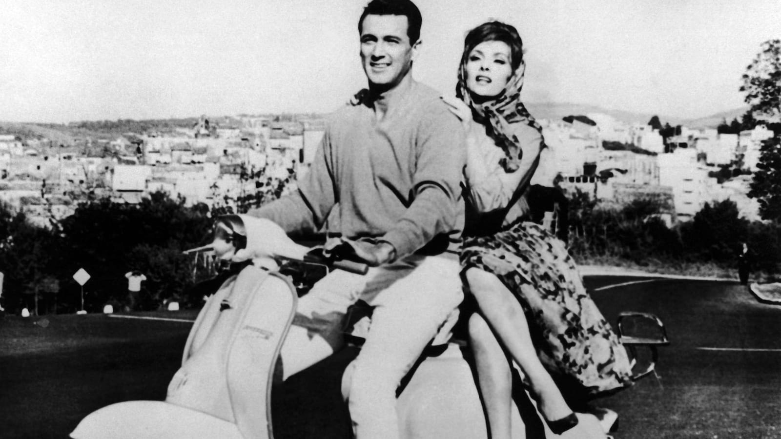 Rock Hudson et Gina Lollobrigida se la jouent bohème chic en 1960