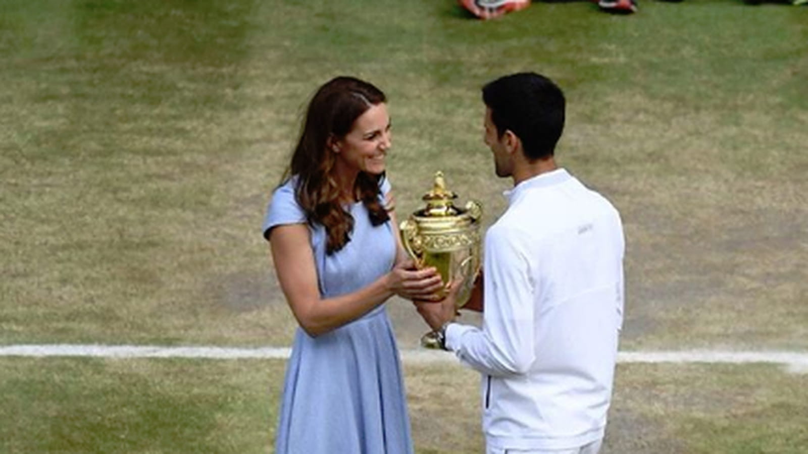 Kate Middleton et Novak Djokovic