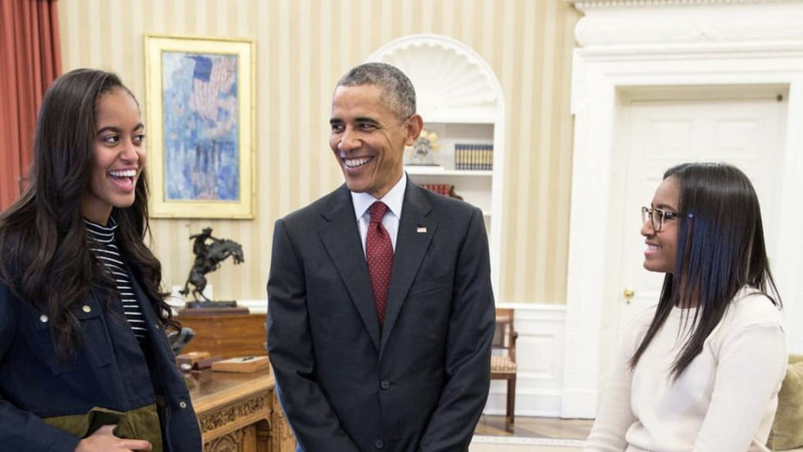 Barack Obama et ses filles