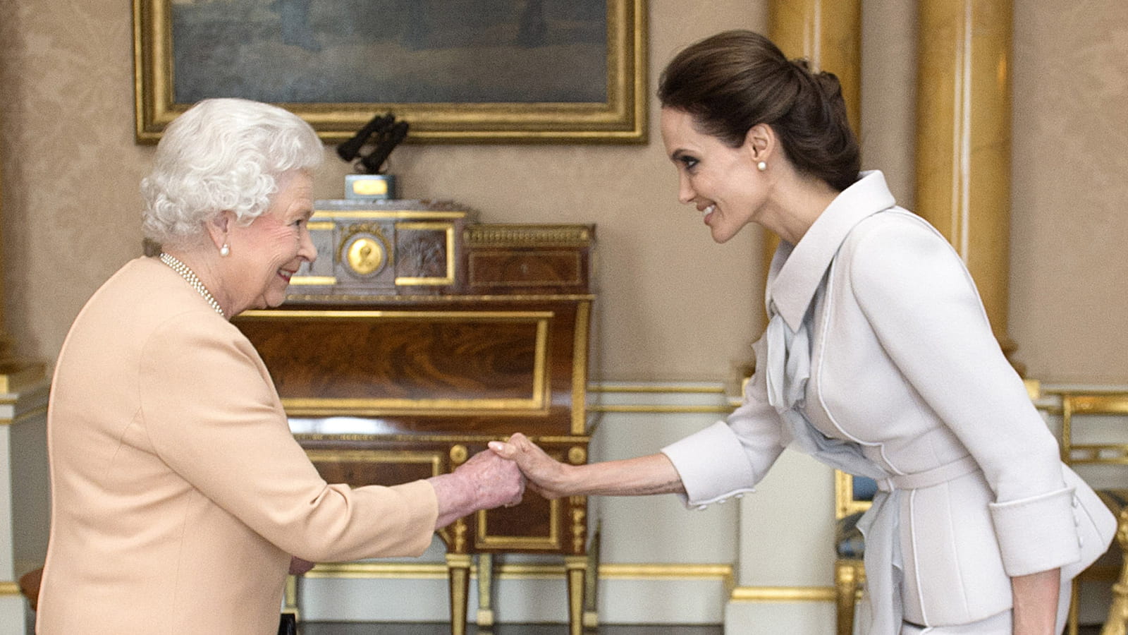 Avec Angelina Jolie, en 2015