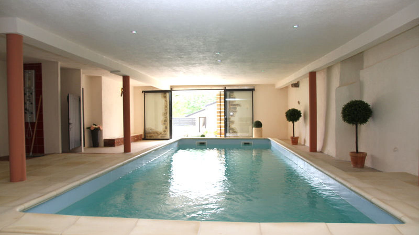 La piscine intérieure
