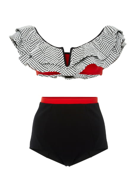 Bikini de Flagpole X Oscar de la Renta