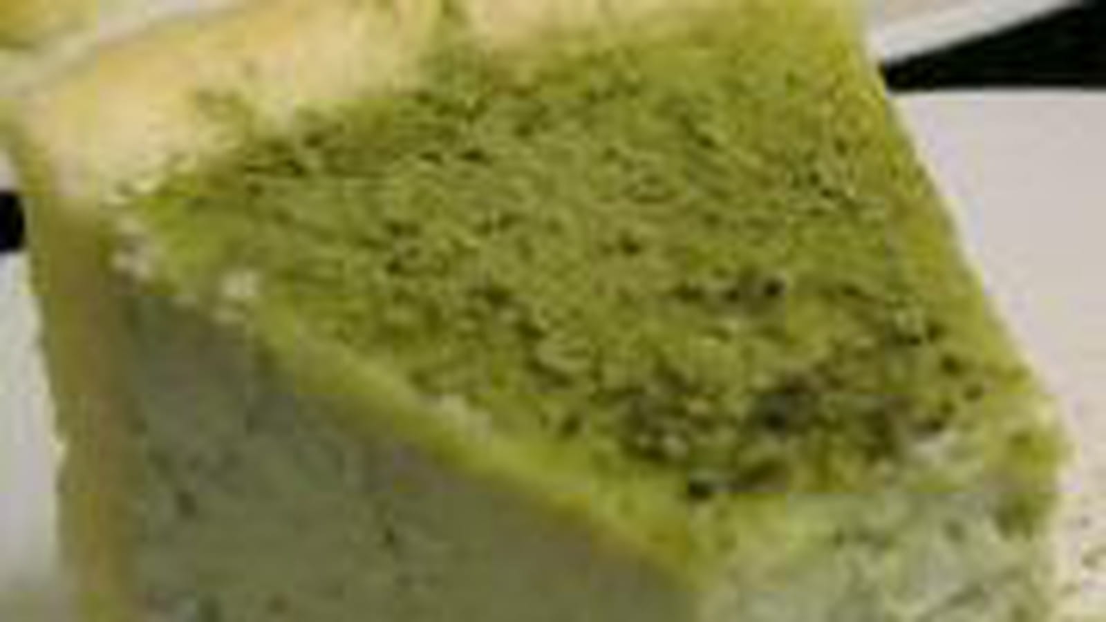Cheesecake au thé matcha