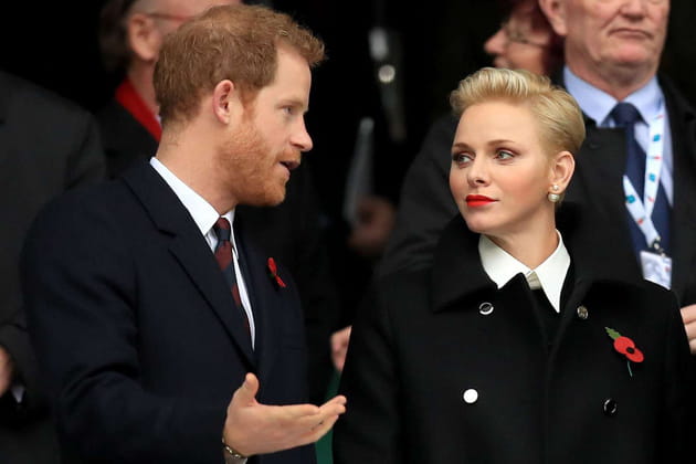 Charlène s'est fendu la poire avec Harry