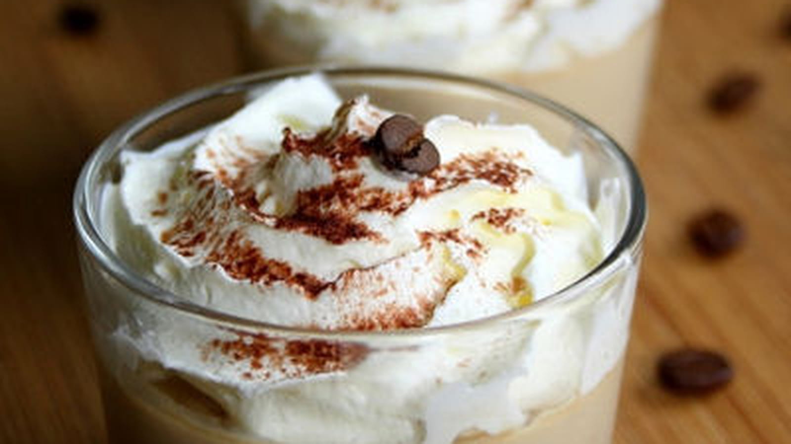 Panna cotta cappuccino