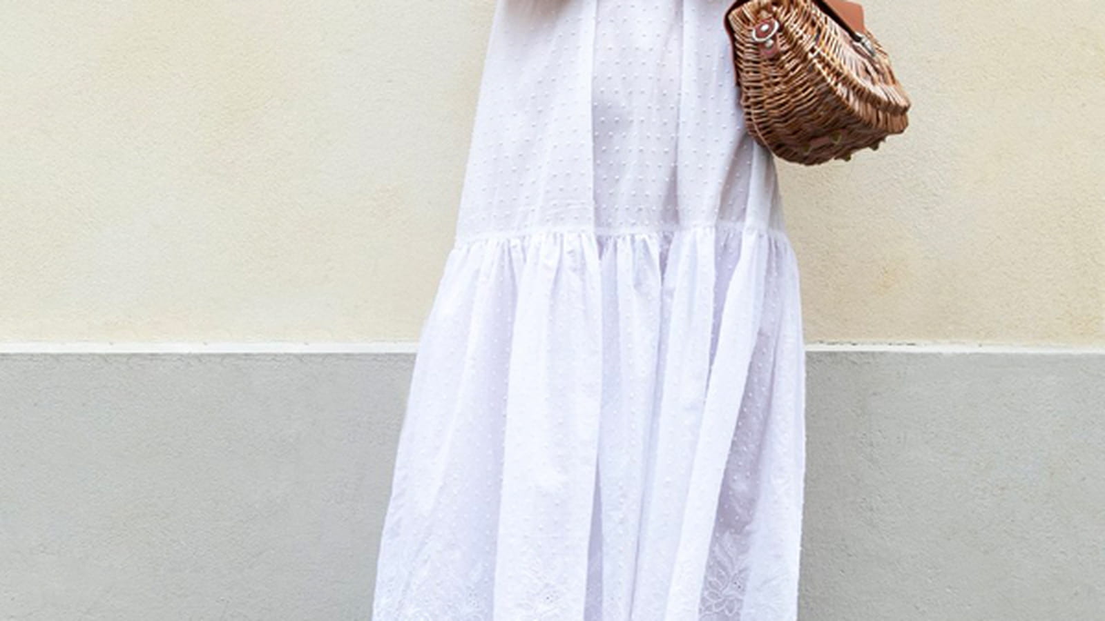 Robe blanche The Frankie Shop 