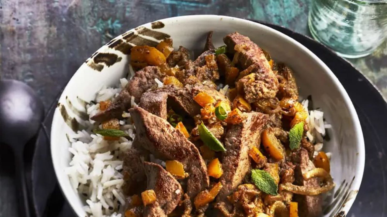 Foie de veau à l’indienne