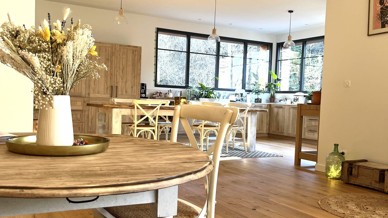 Vue sur la cuisine 