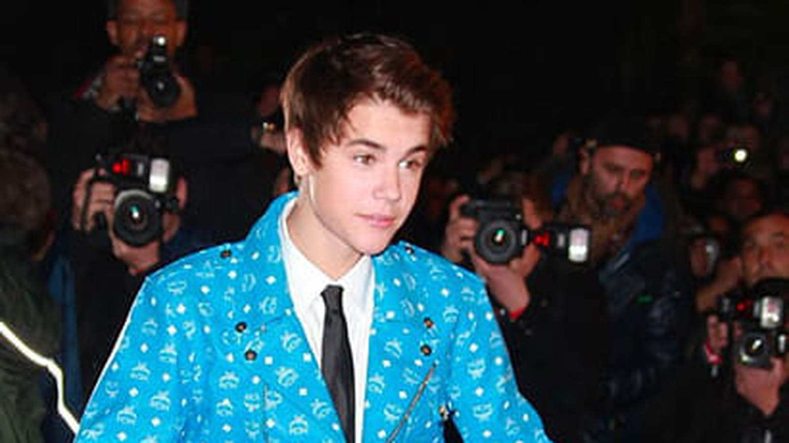 Justin Bieber le 28 janvier 2012